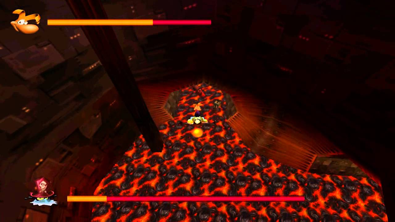 Rayman 2 - The final battle with Razorbeard