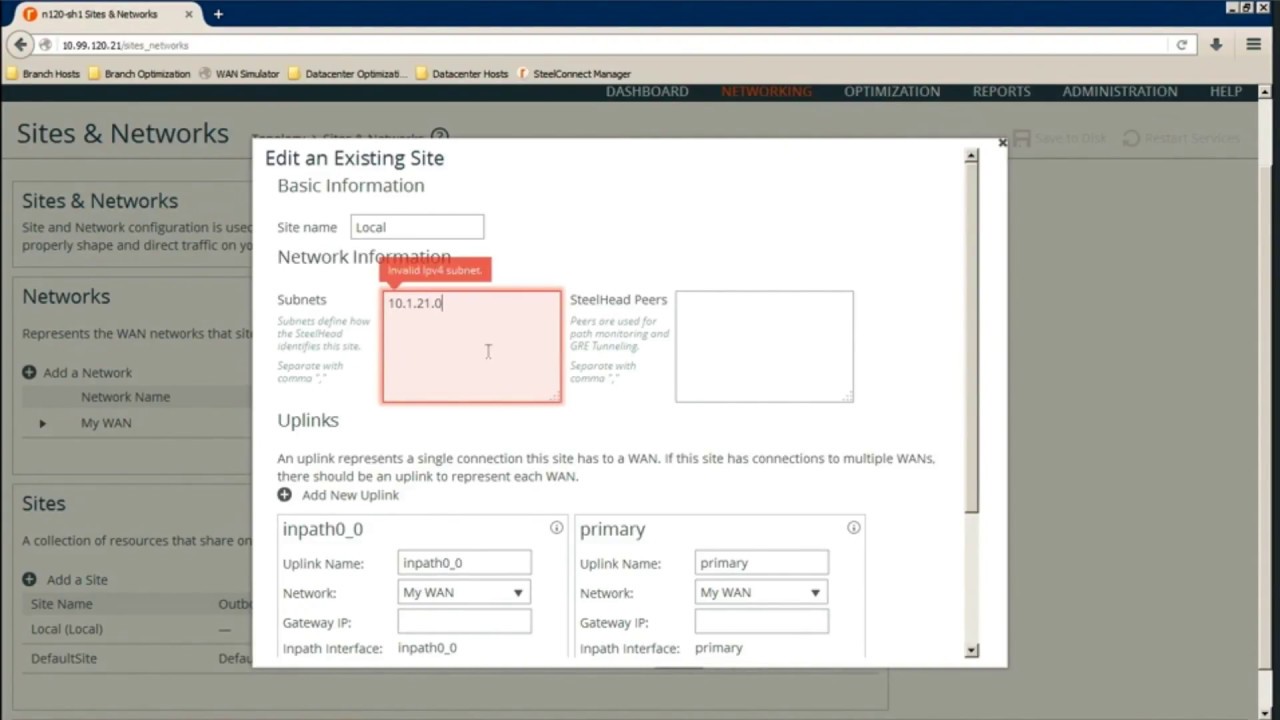 How to configure QOS Shaping on a SteelHead