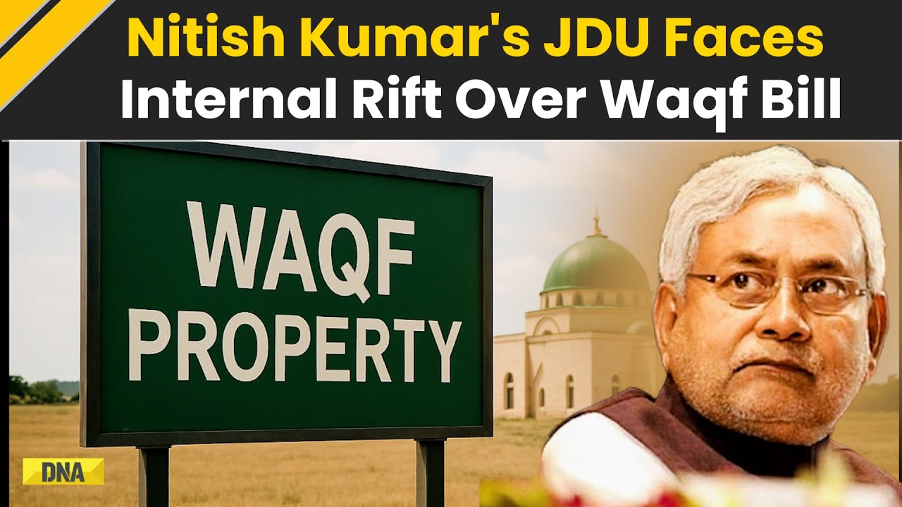 Waqf Bill: Nitish Kumar's JDU Sees Internal Rift Over Its Take On Waqf Bill As Leaders Step Down