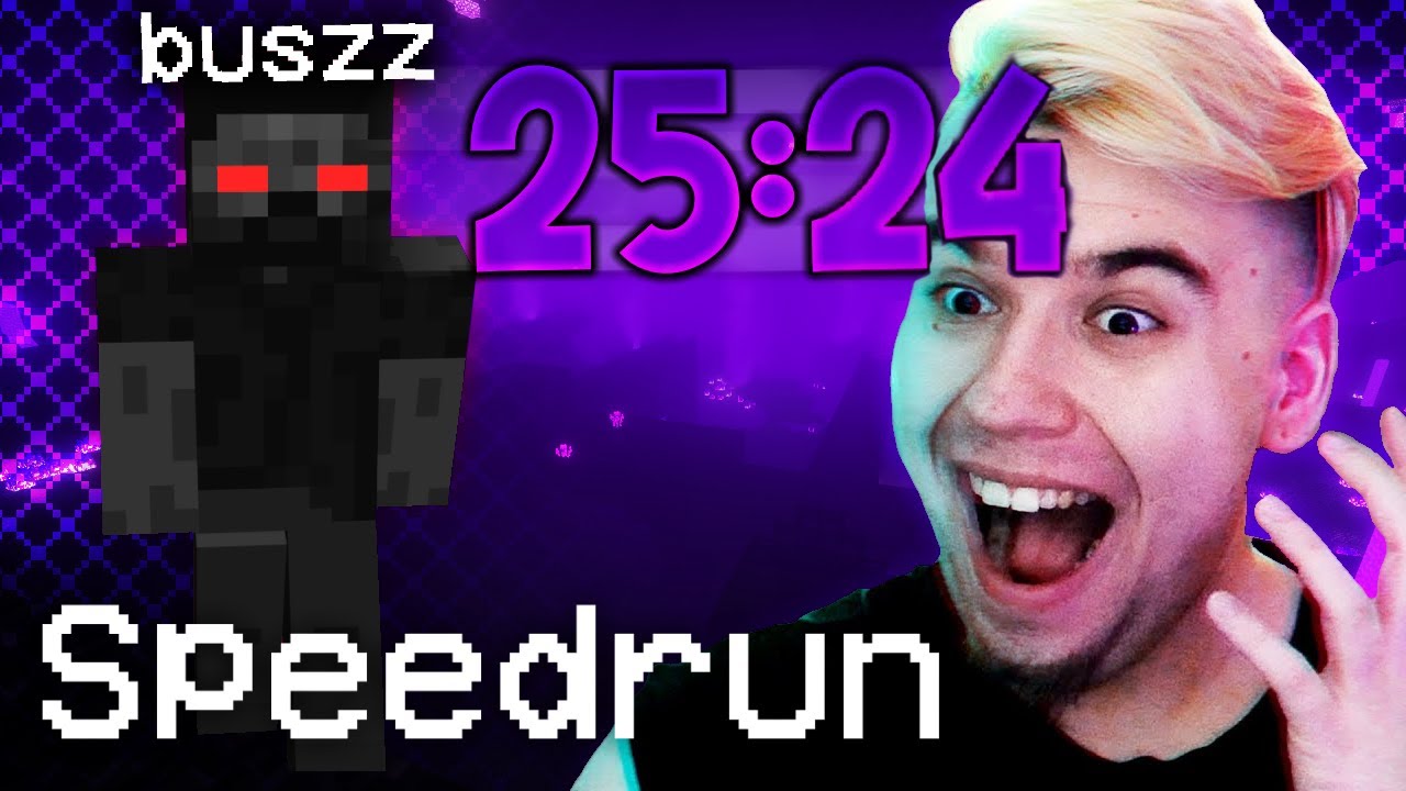 ​@xMandzio ogląda NOWY REKORD @Busz w Speedrun MINECRAFT [25:24] 👾