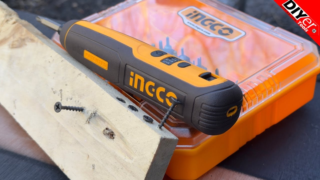 INGCO CSDLI04062 Cordless Screwdriver Unboxing & Full Test | Features & Performance Review