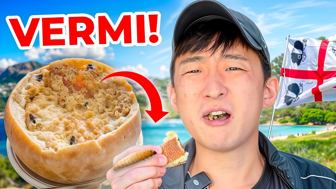 COREANO prova il FORMAGGIO SARDO (illegale) COI VERMI! | Road Trip con Short Guy - EP 2 - Sardegna