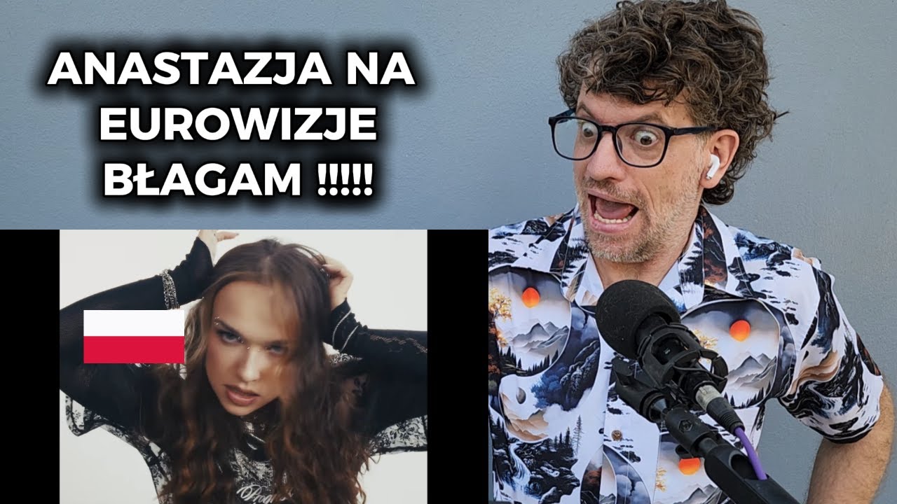 My Reaction to ANASTAZJA - Wild Child (Eurovision 2026 POLAND)