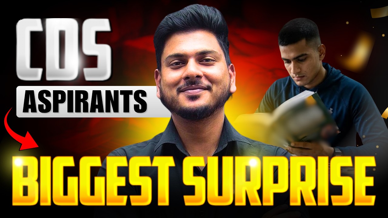 Biggest Gift for CDS 2 2026 Aspirants!!🎁💥