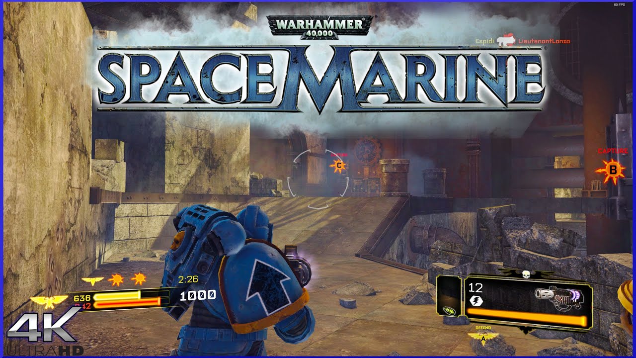 Warhammer 40,000: Space Marine Мультиплеер 2020 Waste Management | 4K
