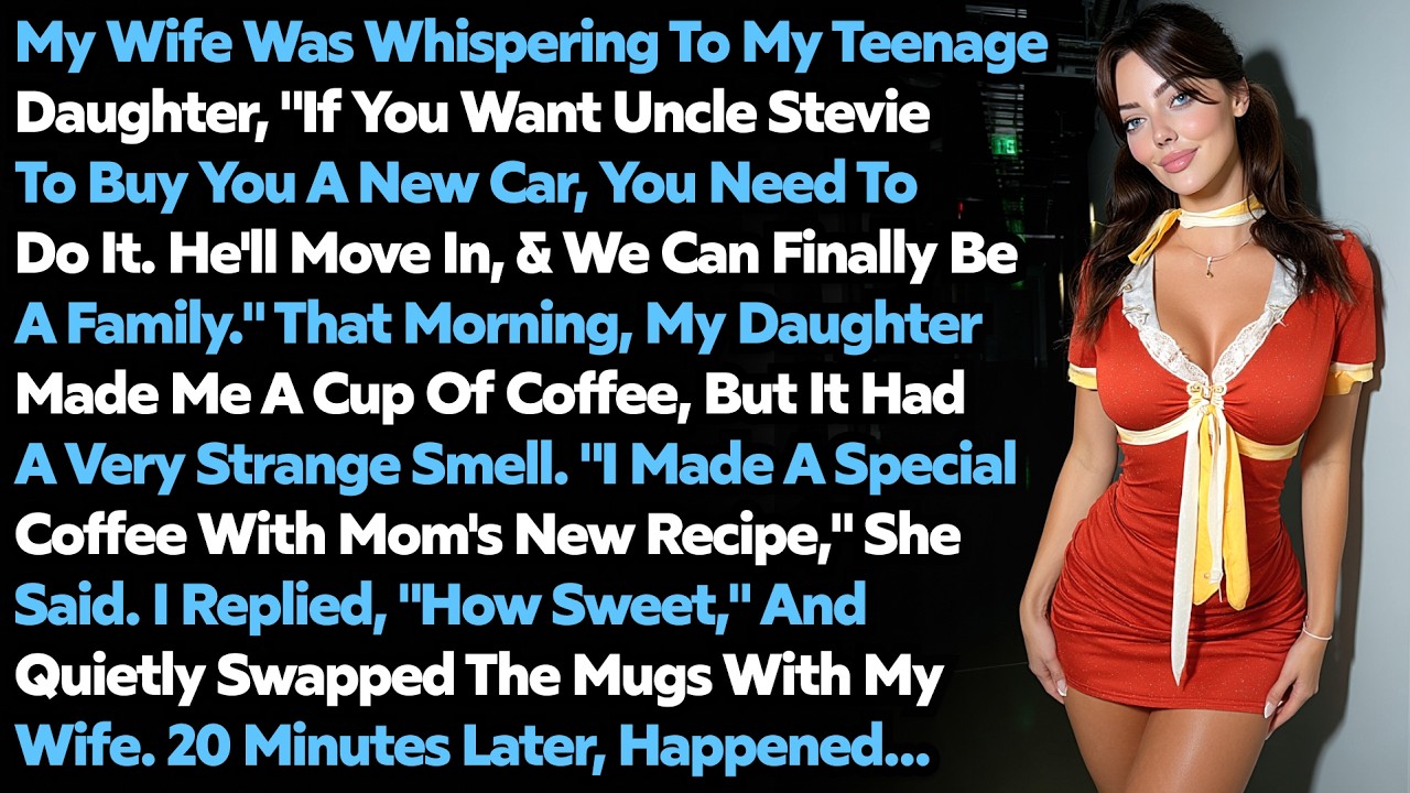 Cheating Wife Told My Daughter “If U Want Uncle Stevie To Buy U a Car, Put It In Daddy’s Cup” So I..