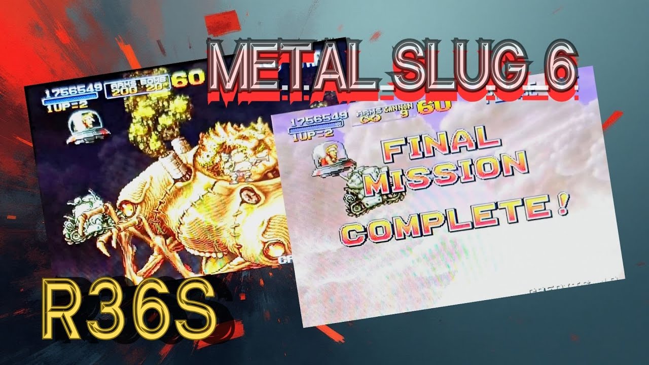 Zerei o Metal Slug 6 no R36S (Fácil e Divertido)