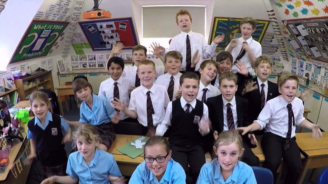 Junior School's version of Pharrell Williams' 'Happy'