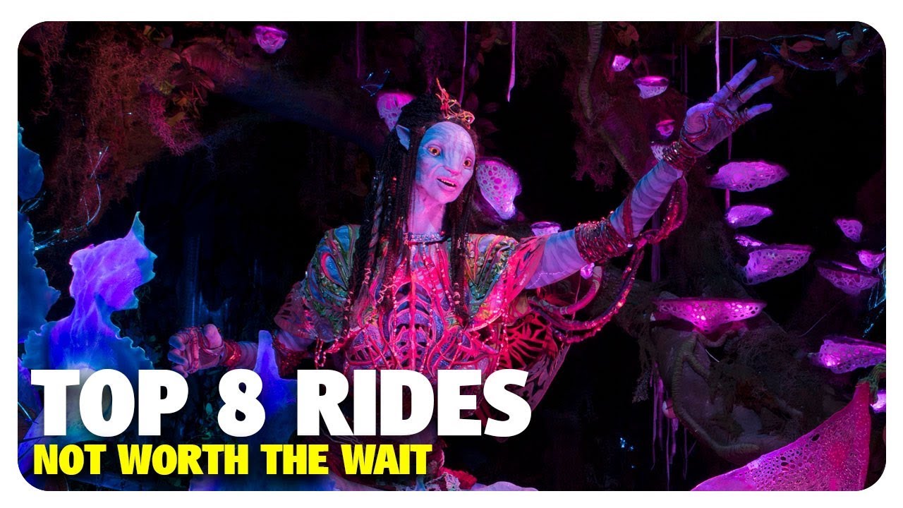 TOP 8 Walt Disney World Rides NOT Worth the Wait | Best and Worst | 01/24/18