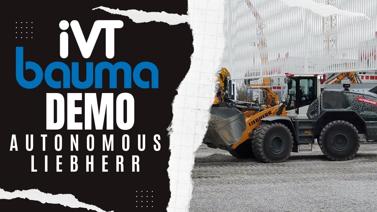 Liebherr demonstrates autonomous wheel loader at Bauma &ndash; full demo in English
