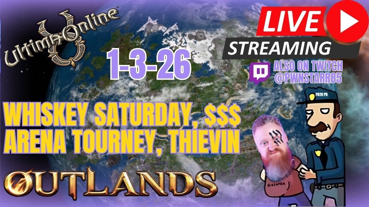 1-03-26 ULTIMA ONLINE | LIVESTREAM | UO Outlands BEST MMORPG 2025