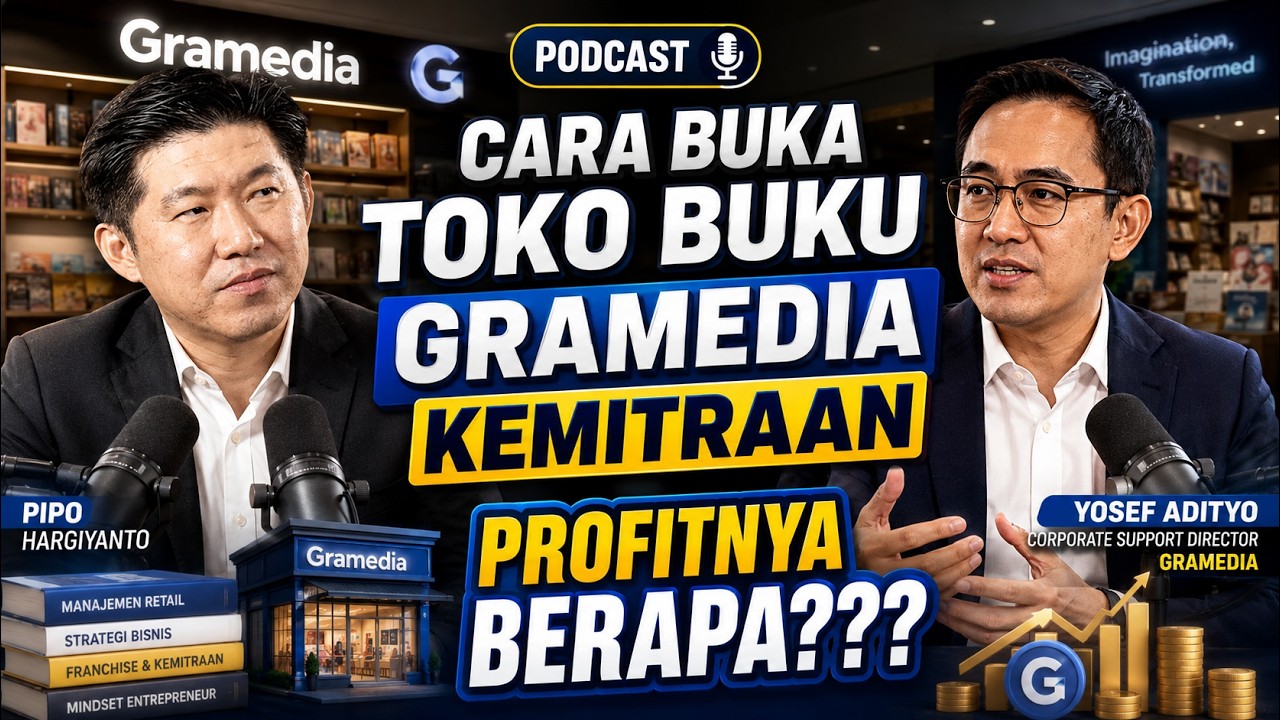 Cara Buka Toko Buku Gramedia Kemitraan, Dan Berapa Dapat Profitnya???