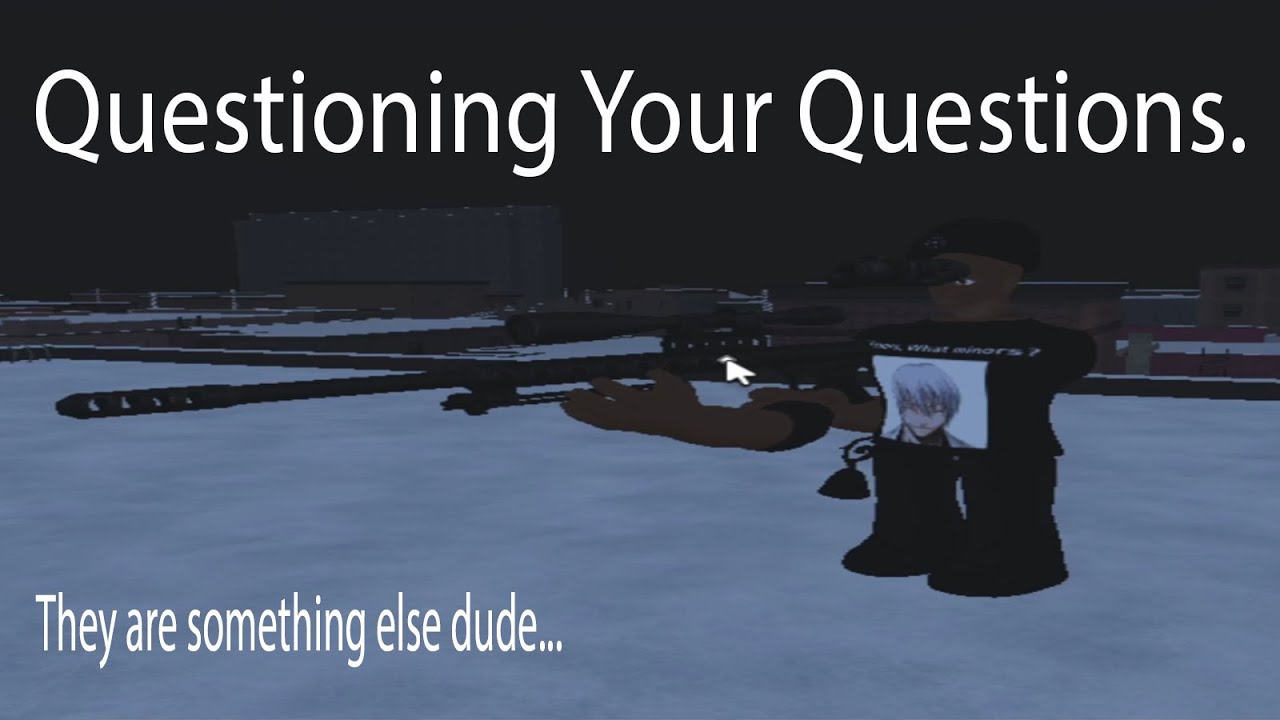 Questioning Your Questions (Criminality)