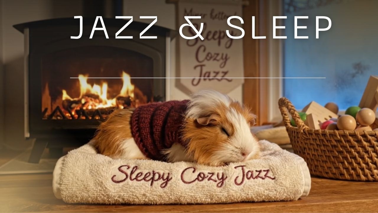 Peaceful Guinea Pig Evening | Cozy Indoor Jazz Ambience