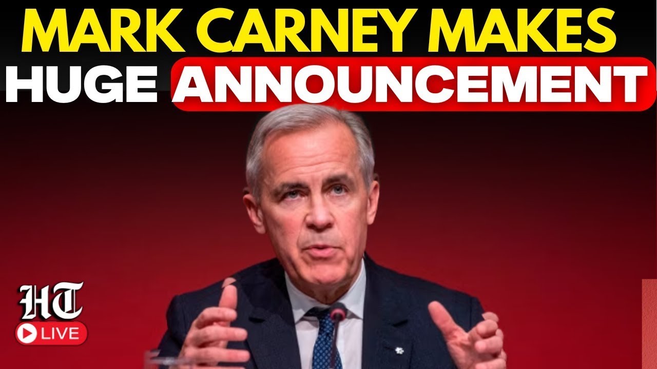 Mark Carney LIVE: Canadian PM Makes A Huge Announcement | APEC Summit | Canada | Trump Carney