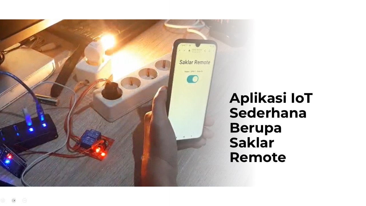 Cara Membuat Saklar Remote IoT Sederhana | Kontrol Lampu dari HP Tanpa Ribet!