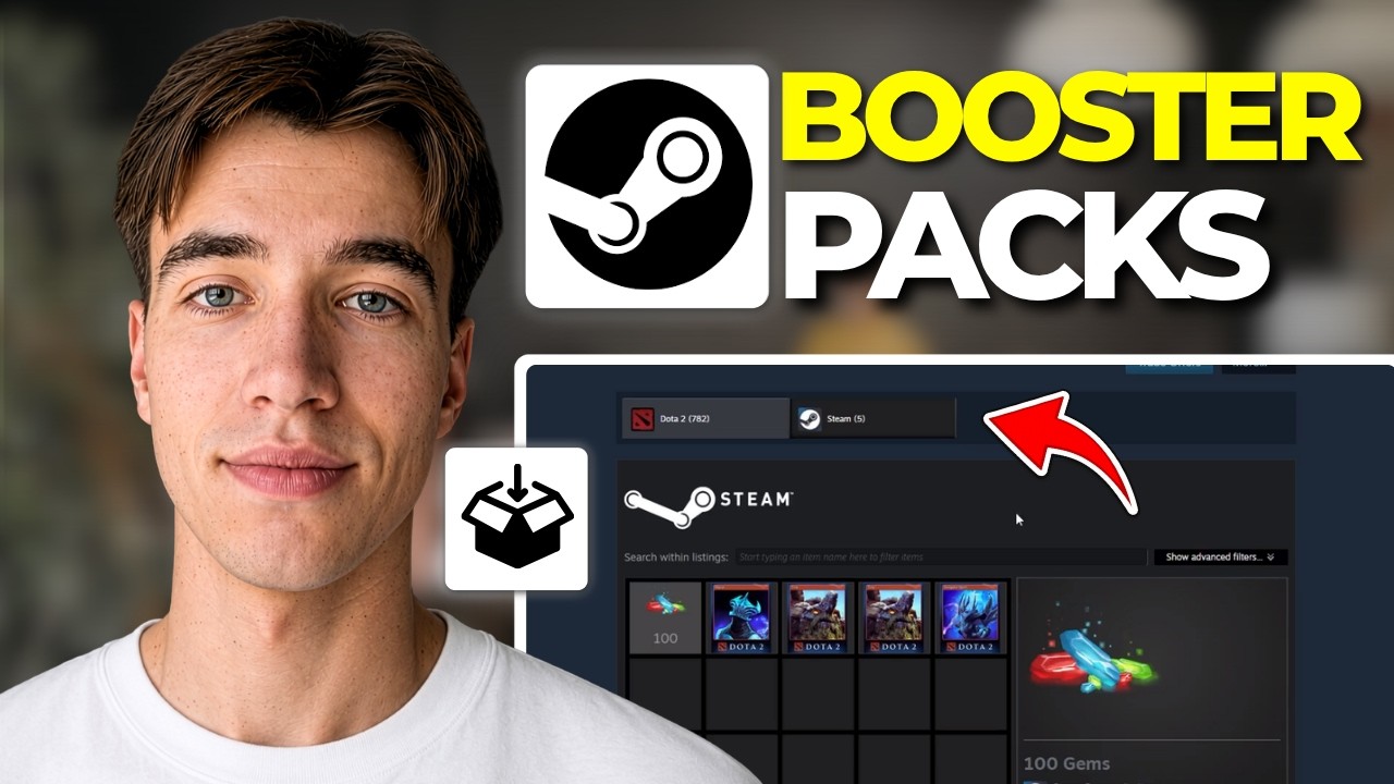 How To Open Steam Booster Packs 2026 | Tutorial 2026