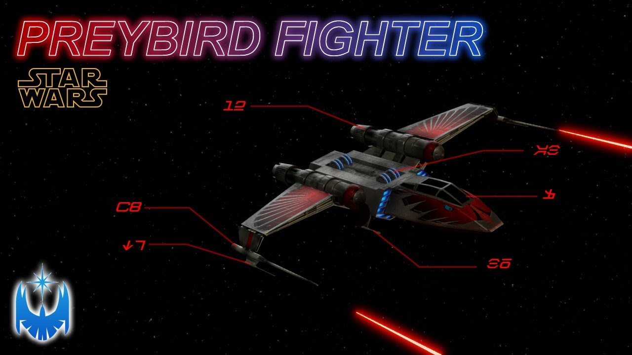 The Rare Sorosuub Preybird Heavy Fighter - Animated Breakdown!