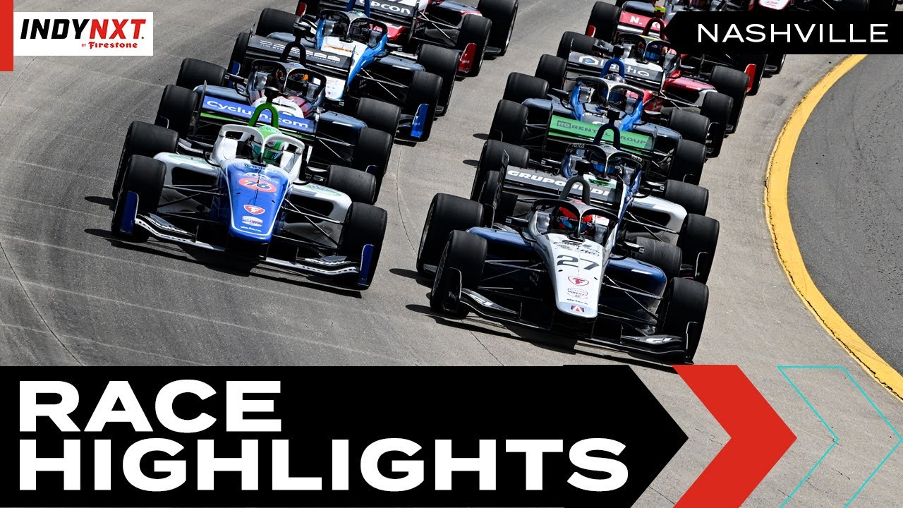 Race Highlights | 2025 Music City Grand Prix | INDY NXT by Firestone