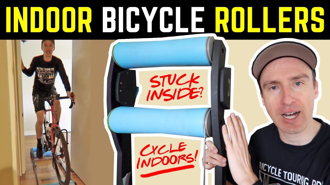 STUCK INSIDE? - These Indoor Bicycle Rollers Will Change Your Life!
