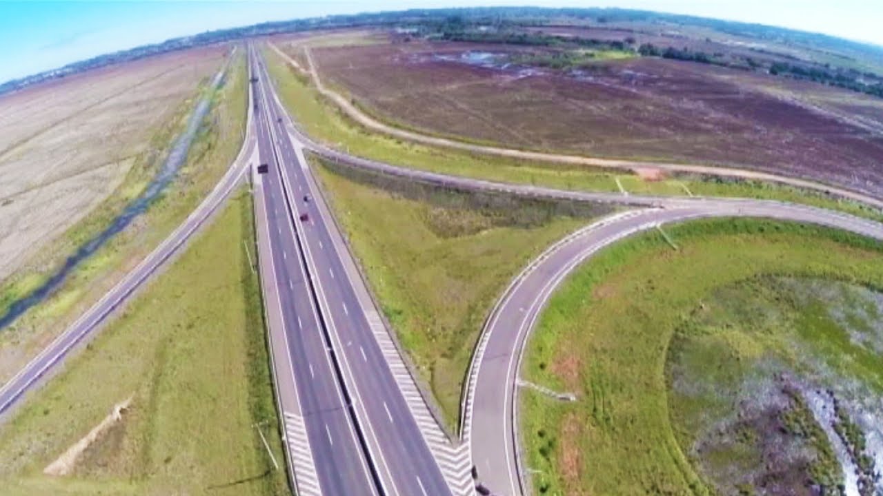 Obras na BR 448 com solu&ccedil;&otilde;es HUESKER