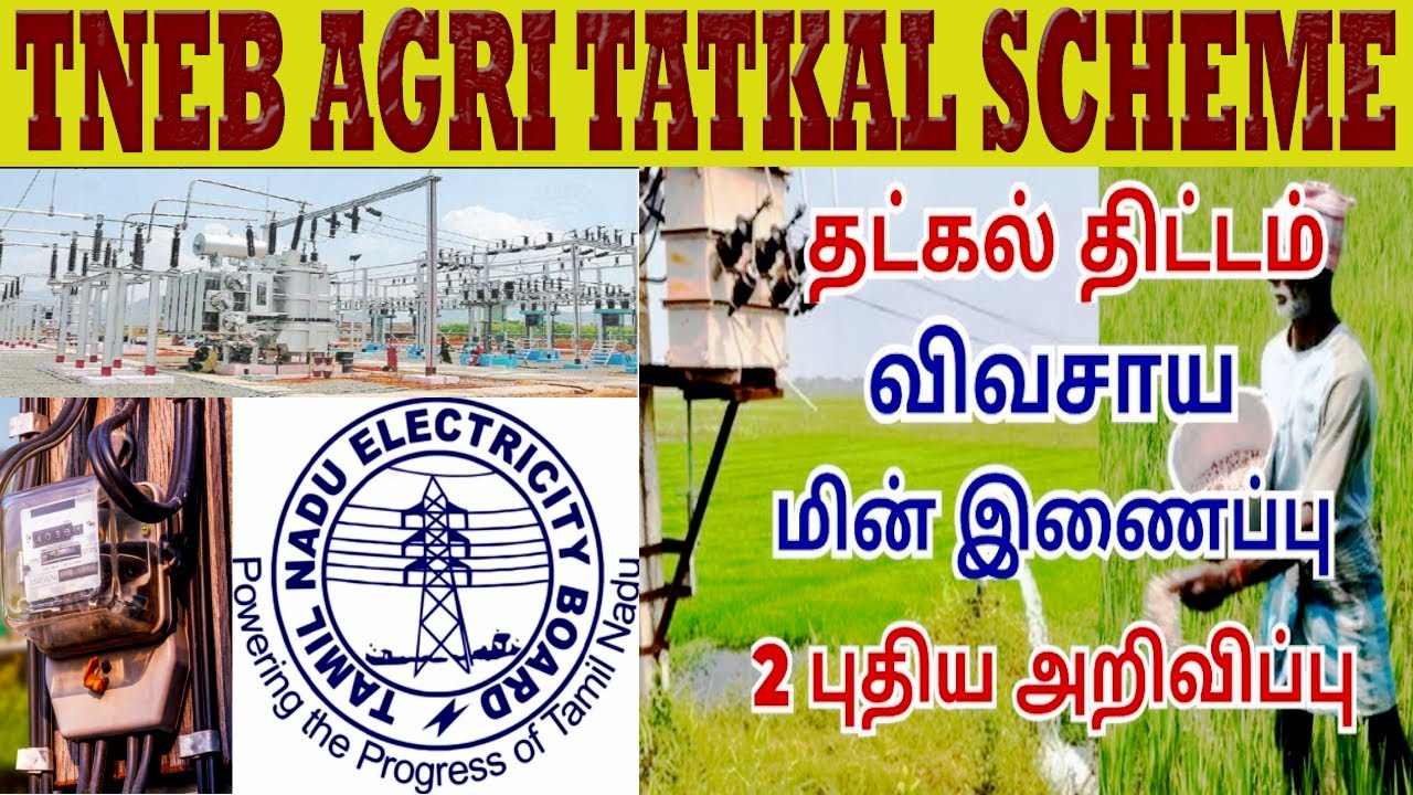 🔥தட்கல் விவசாய மின்இணைப்பு 2025-26 