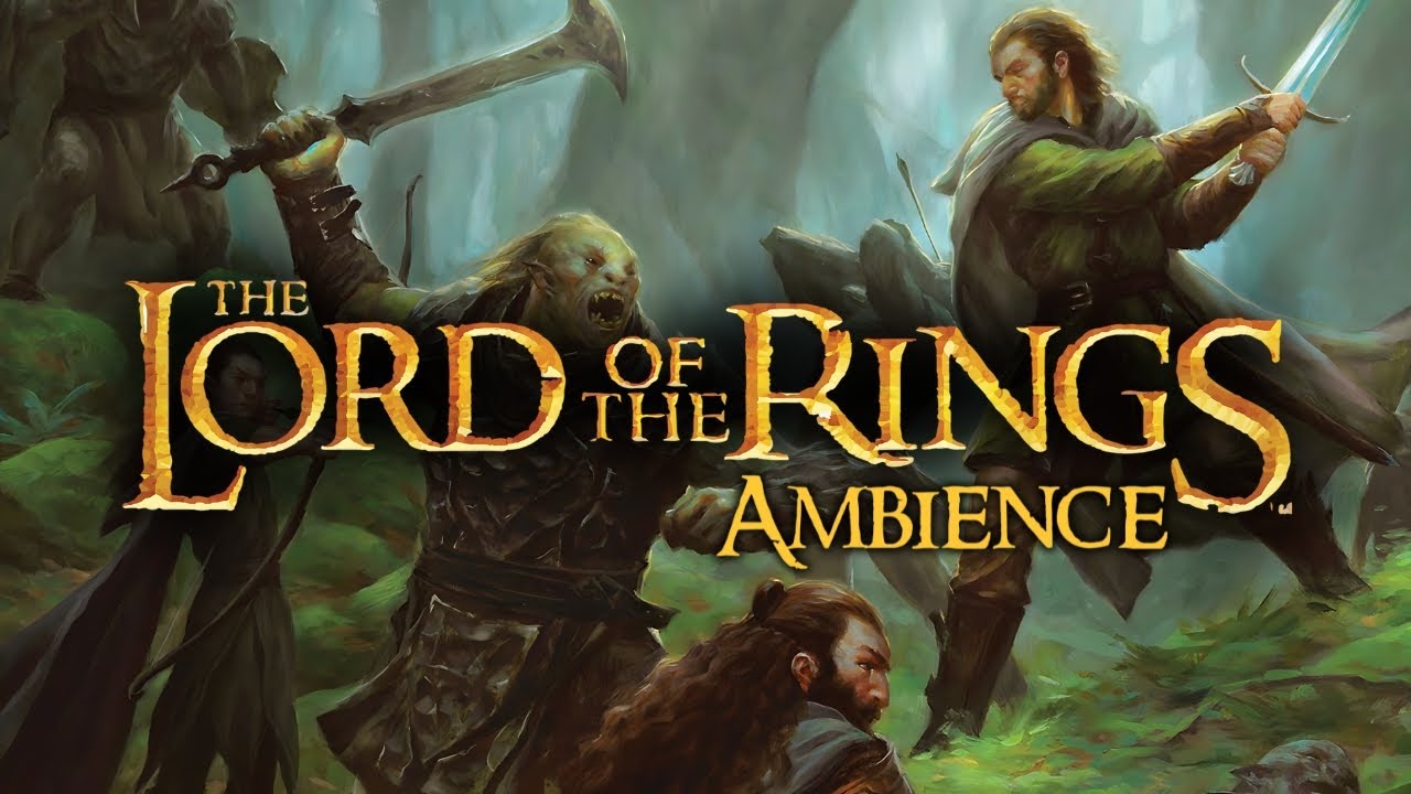 Lord of the Rings Ambience | Middle Earth Music with Sounds and Illustrations