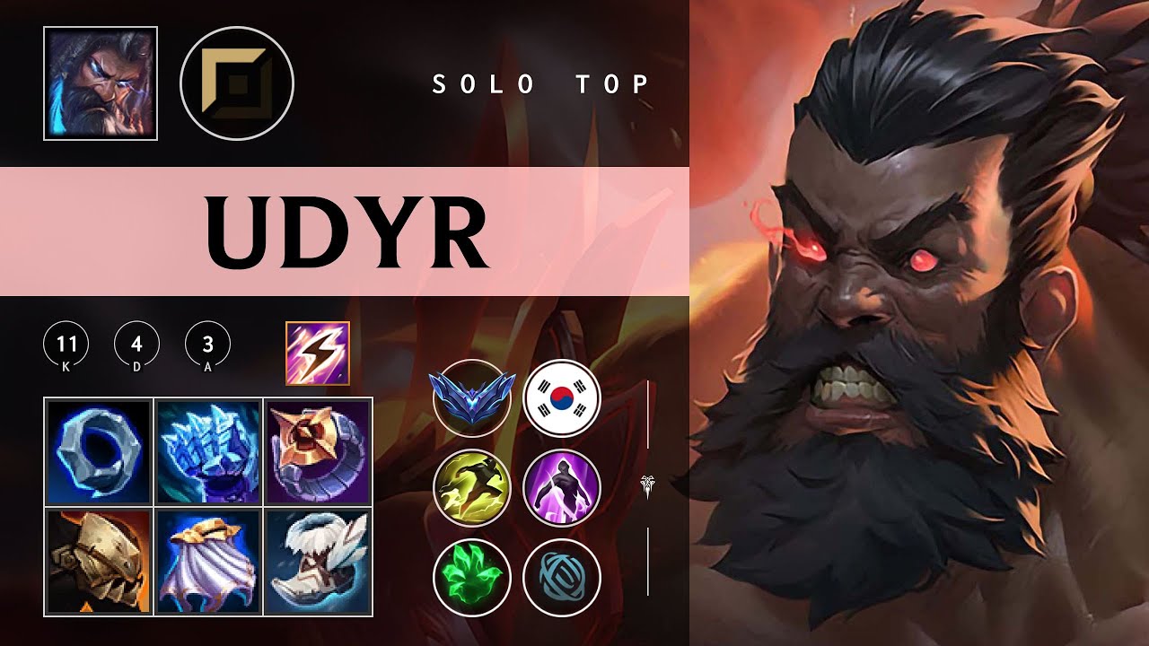 Udyr Top vs K'Sante - KR Diamond Patch 26.02