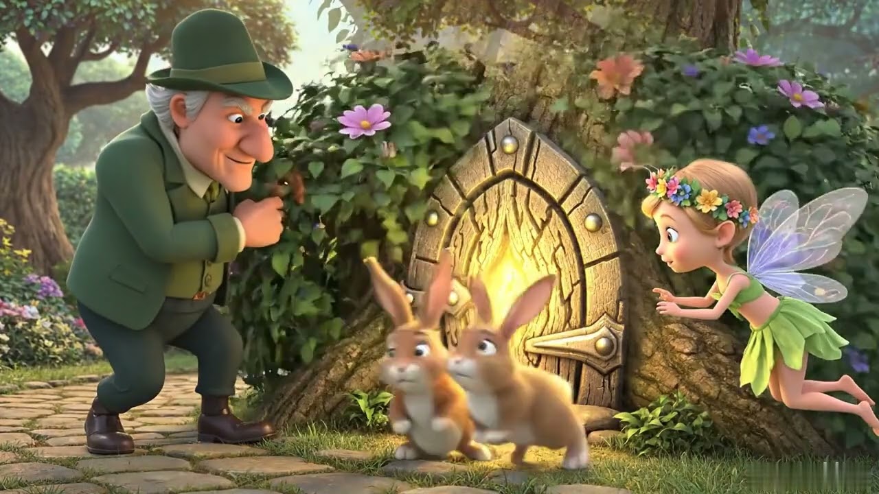 Angry Man vs Cute Rabbits 🐰😂 | Funny Cartoon Video