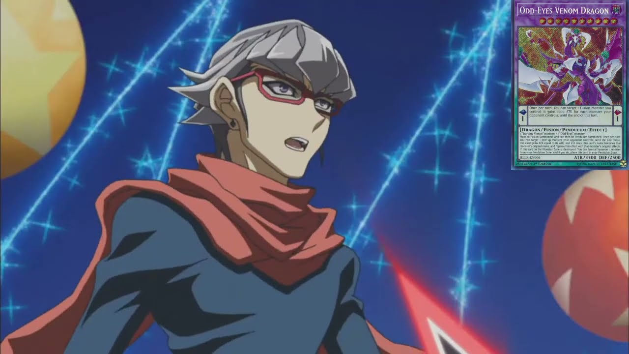 Yuya summons all 3 Odd-Eyes Fusion,Synchro and Xyz dragons│Yu-Gi-Oh Arc-V