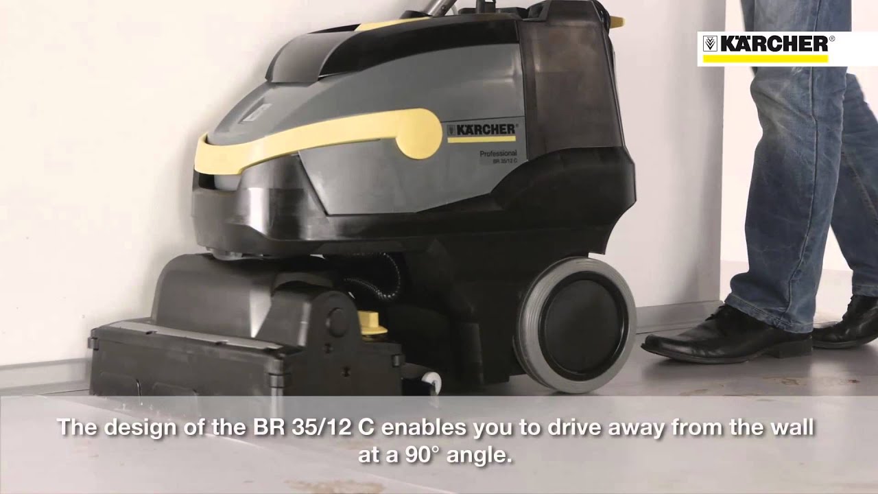 Karcher Prof BR35 12C Zemin Temizleme Makinaları