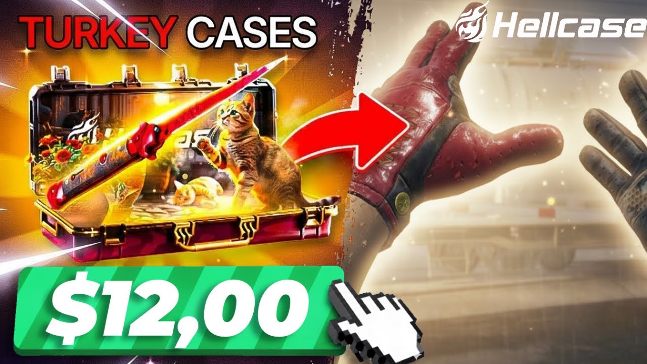 I PULLED DRIVE GLOVES FROM $12 CASE | I TRIED TURKEY CASES | Hellcase Promo Code 2025