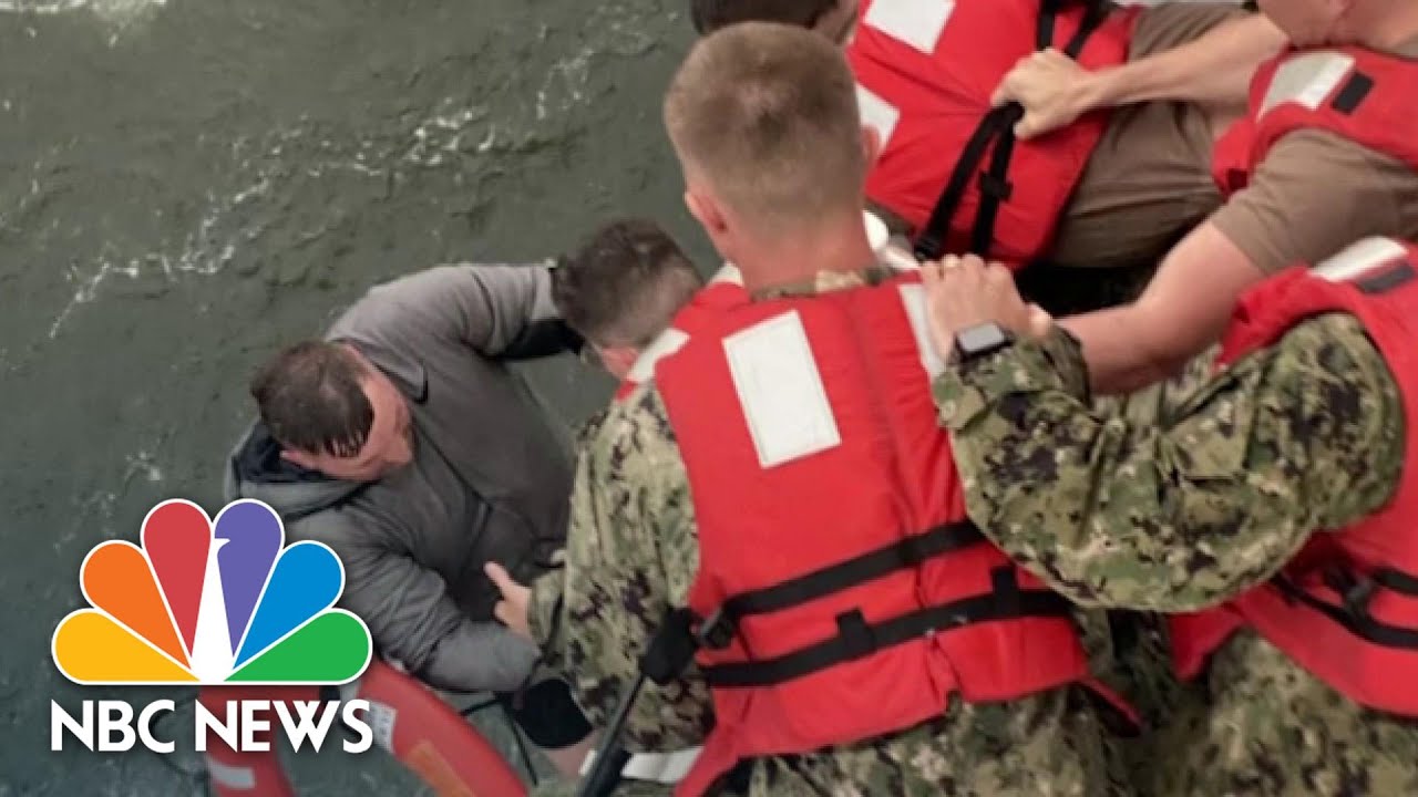 Coast Guard Rescue Underway, Multiple Missing After Ship Capsizes Off Coast Of Louisiana | NBC News