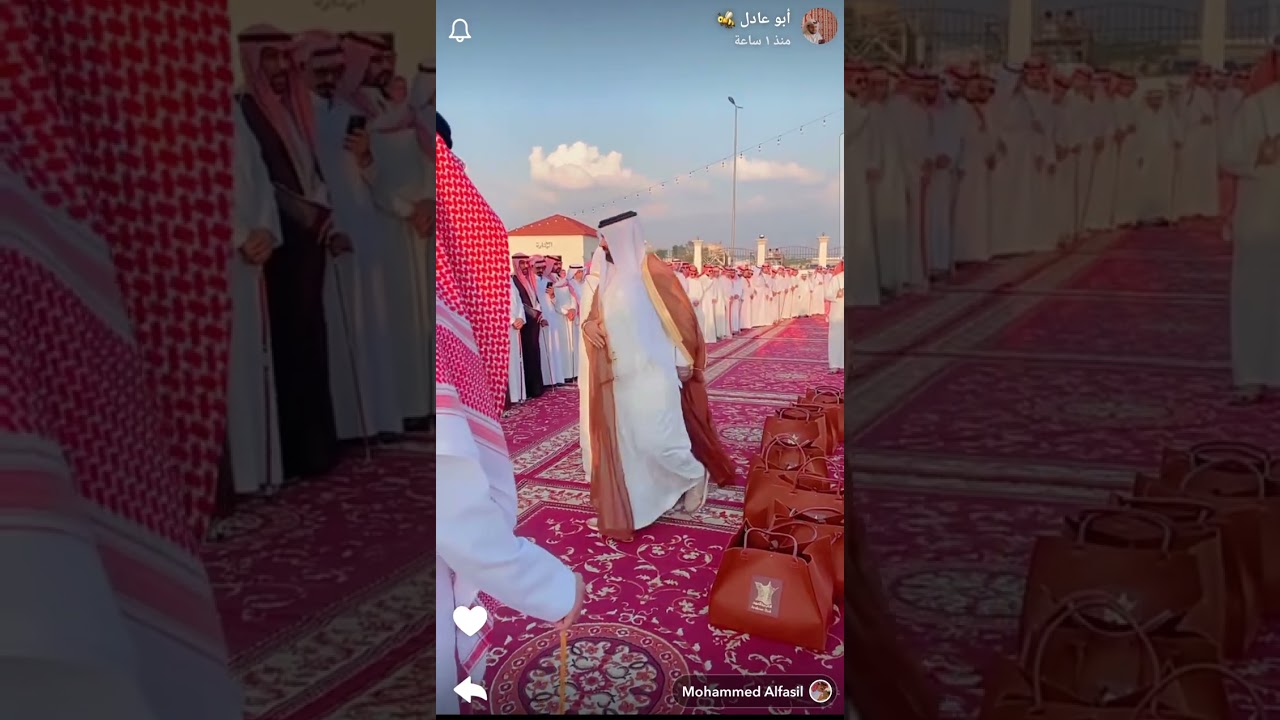 حضور الشيخ محمد بن جاري القرني عند قبائل العوامر