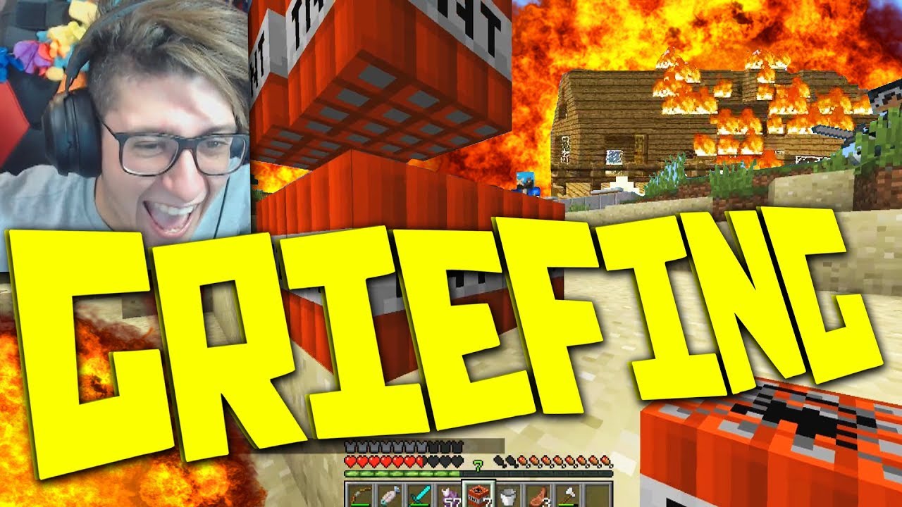 MINECRAFT: GRIEFING TIME NELLA SERIE PRINCIPALE DI UN AMICO!! w/Mates