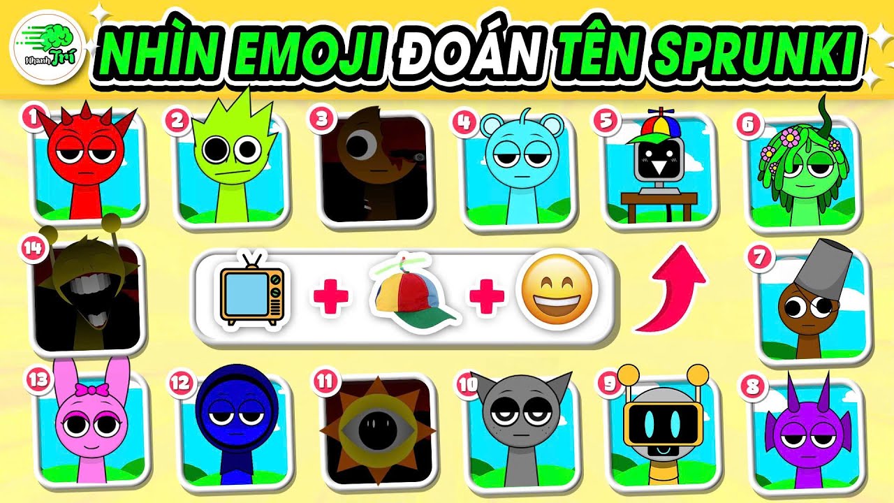 Trend Thịnh Hành Đoán Sprunki Incredibox Các Phiên Bản | Nhanh Trí Why
