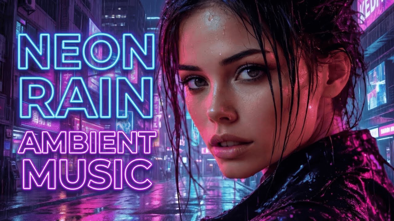 Futuristic Megacity Rain | Cyberpunk Deep Work Ambient