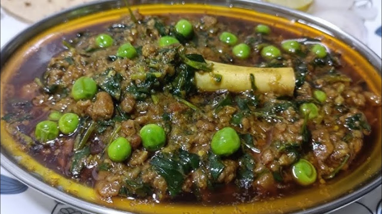 मेथी मटर खीमा ढाबा स्टाइल | Methi mater khima recipe |
