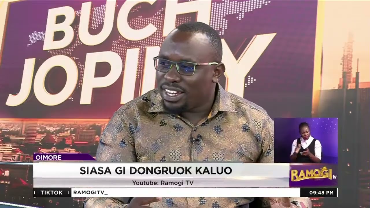Swaleh Omondi:  Oburu ok en jatend Joluo… Raila e mane ogai mar Joluo, nga’t ma kawo kare pok oyudi