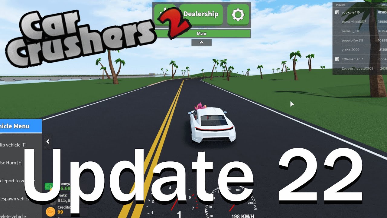 Car Crushers 2 - Update 22 Mars Rover