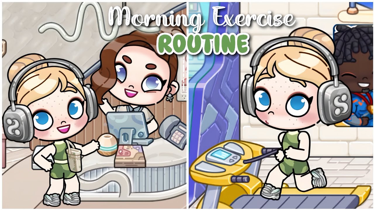 Morning Exercise Vlog ☀️🏋️&zwj;♀️ | Avatar World | Pazu