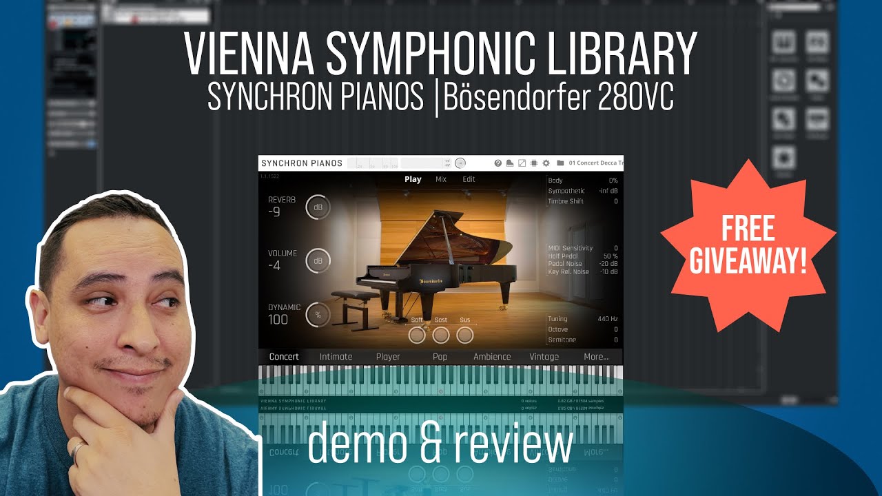 Vienna Symphonic Library | Synchron Pianos | Bösendorfer 280VC | Demo & Review