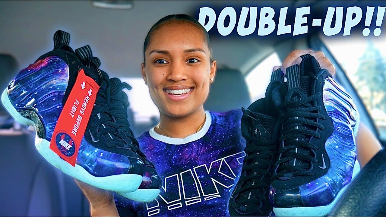 MUST COPS !! Nike Air Foamposite One Galaxy Pick Up