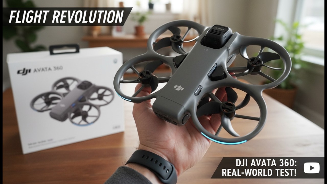 DJI Avata 360 - OFFICIAL Picture!