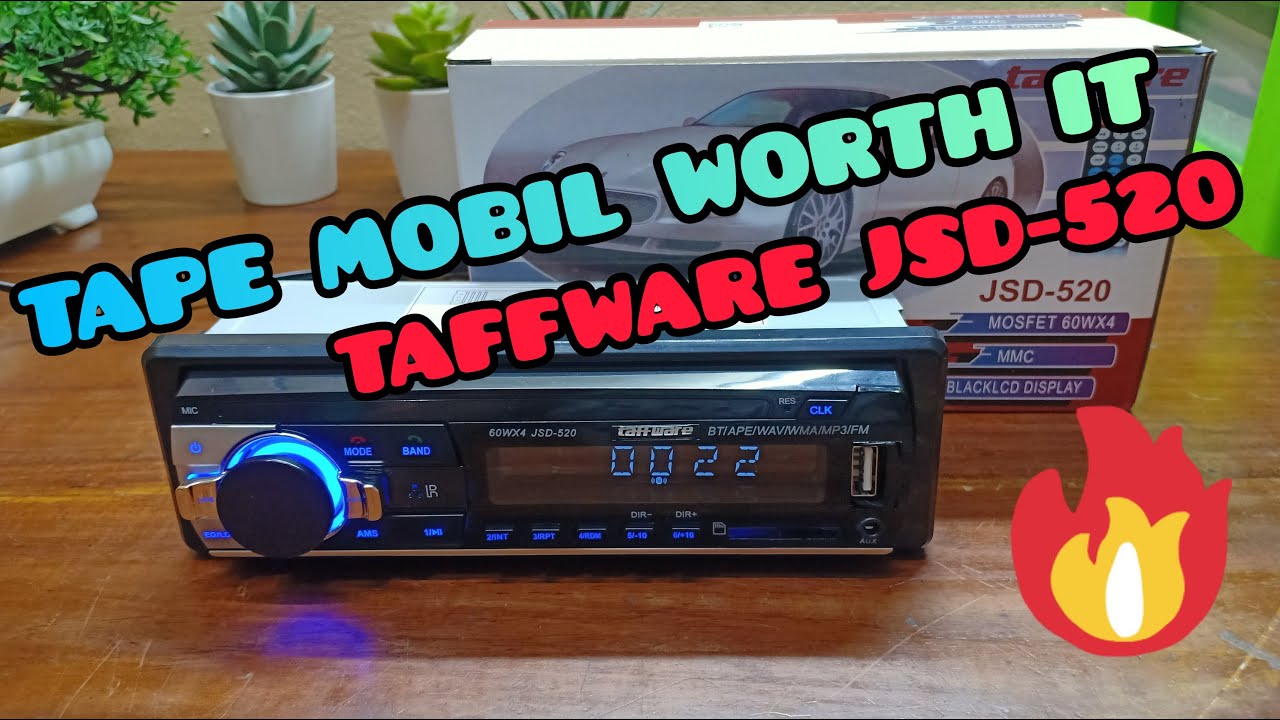 UNBOXING TAPE MOBIL WORTH IT TAFFWARE JSD-520