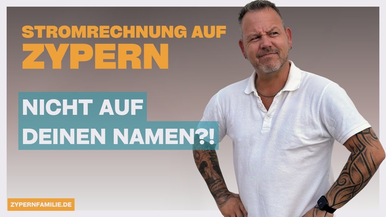 Zypern: Warum die STROMRECHNUNG oft beim Vermieter bleibt – und was das für Mieter bedeutet