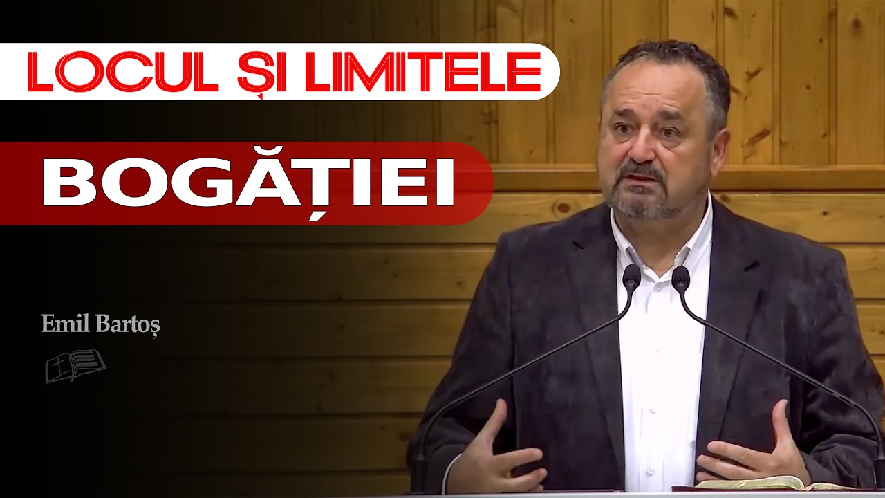 Locul și limitele bogăției // Emil Bartoș