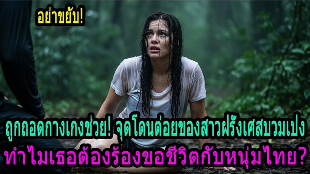 เหตุผลที่สาวฝรั่งเศสตัวบวมเป่ง จำใจถอดกางเกงช่วยชีวิต แต่กลับร่ำไห้โฮเมื่อเห็นหน้าชายไทย