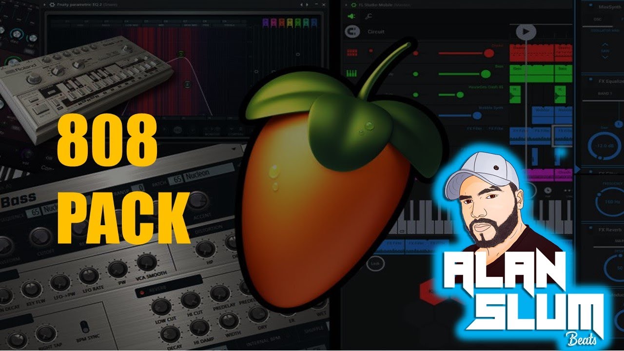 O MELHOR PACK DE 808 GRÁTIS PARA TRAP (FL STUDIO) by Alan Slum