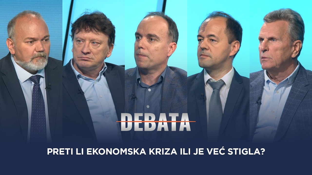Insajder debata: Preti li ekonomska kriza ili je već stigla?